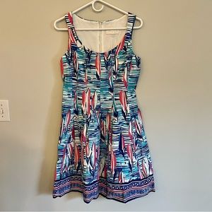Pappagallo Sleeveless Fit & Flare Sailboat Dress | For Lily Pulitzer lovers! ⛵️